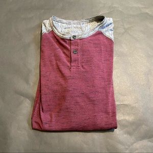American eagle active flex button up T-shirt XL